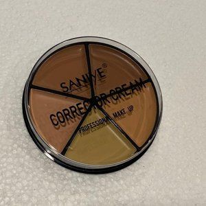 concealer cream wheel 5 color makeup corrector saniye contour